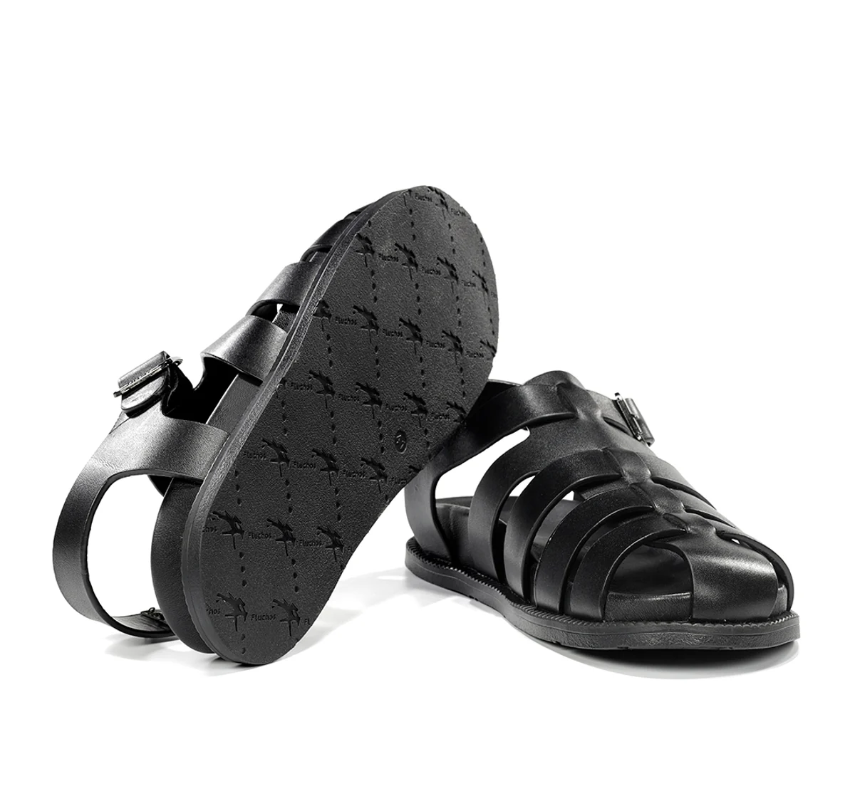 BARI F2450 Sandale Noire - Image 6