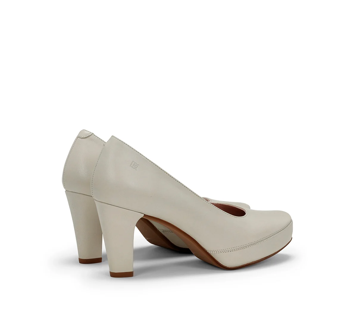 BLESA D5794 Chaussure à Talon Blanche - Image 3