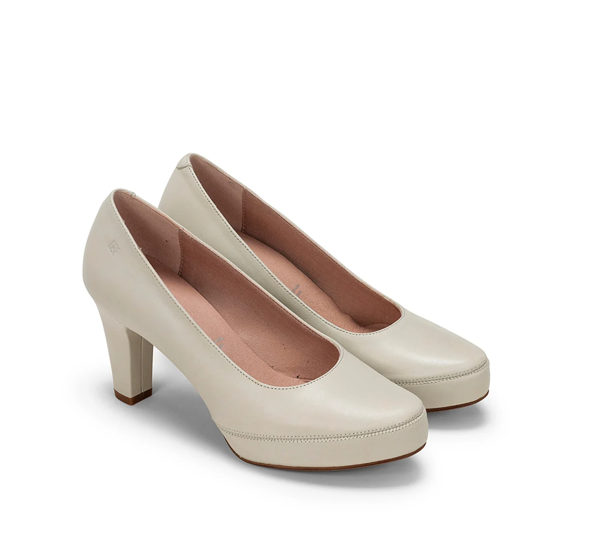 BLESA D5794 Chaussure à Talon Blanche - Image 4