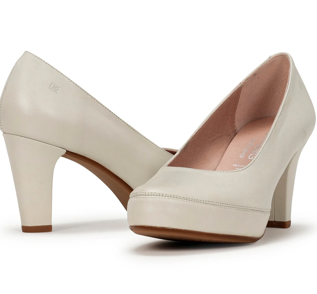 BLESA D5794 Chaussure à Talon Blanche - Image 7