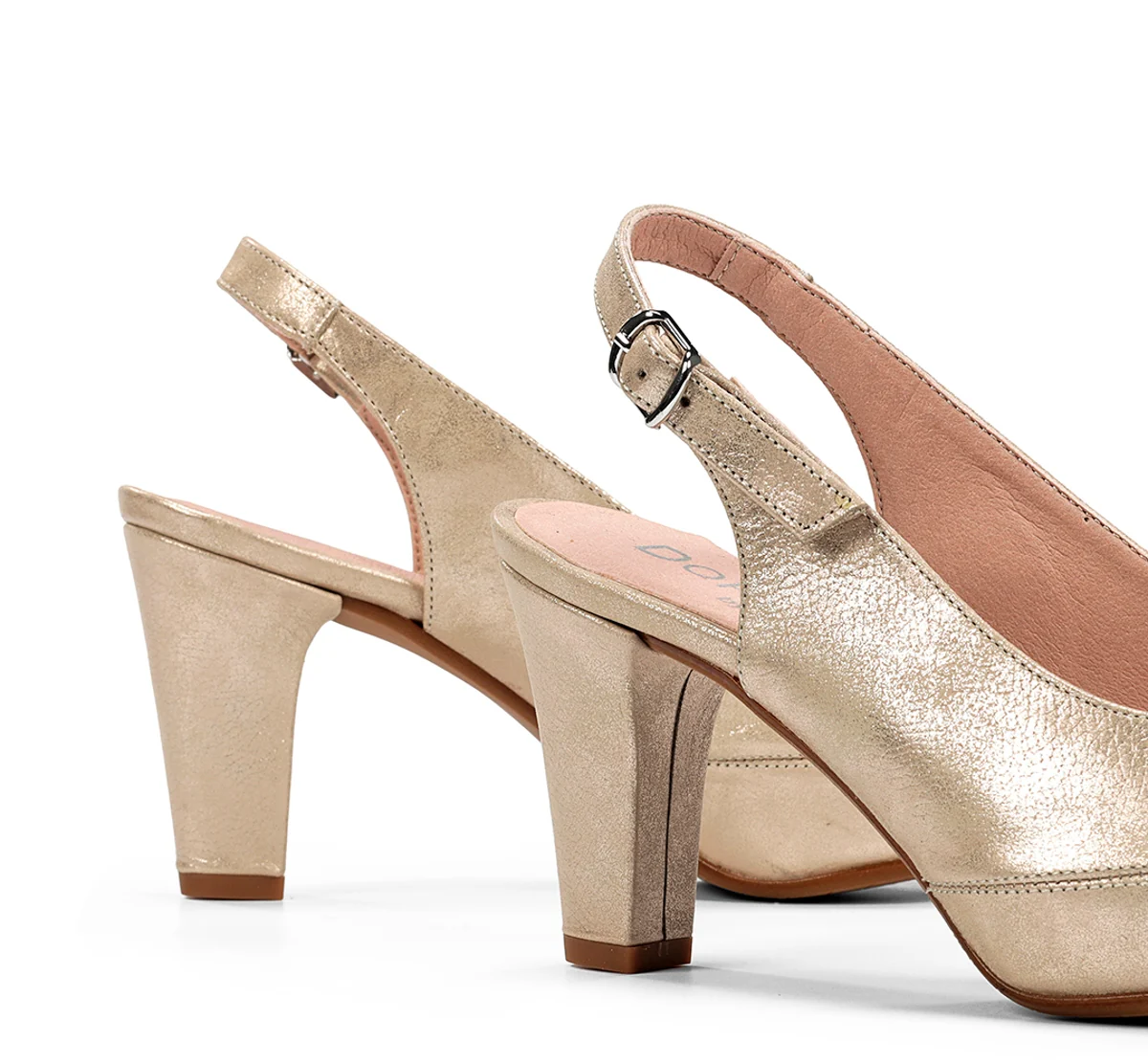 BLESA D5833 Chaussure Dorée - Image 7