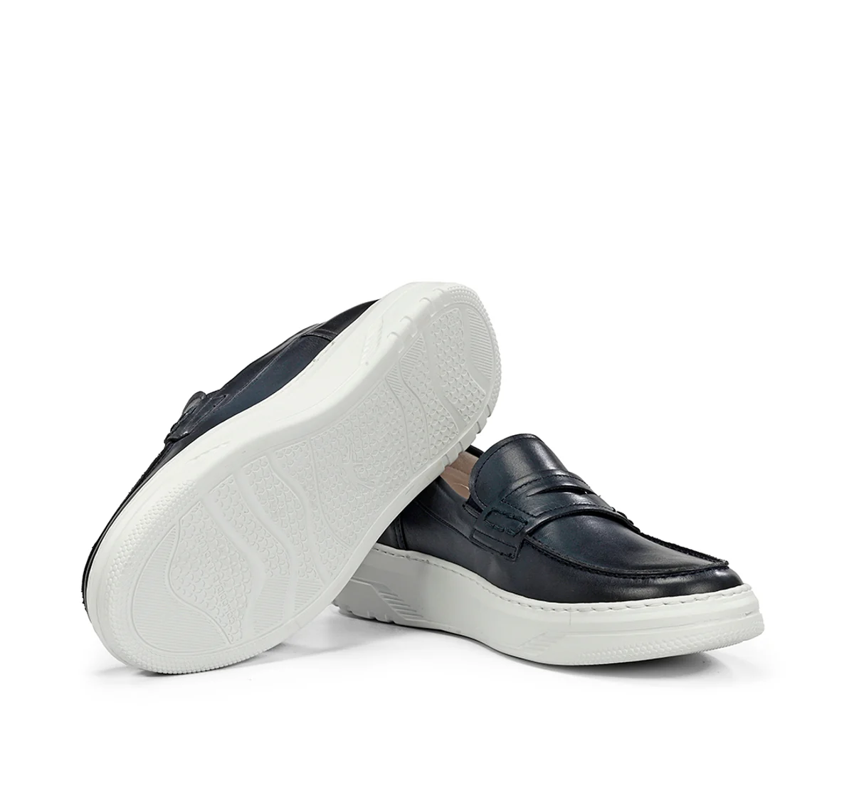 BOSTON F2224 Mocassin Bleu - Image 4