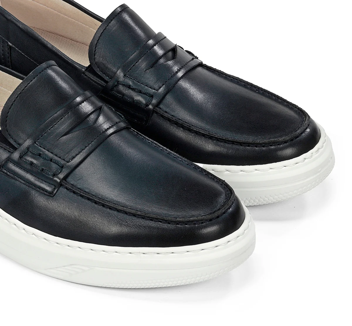 BOSTON F2224 Mocassin Bleu - Image 6