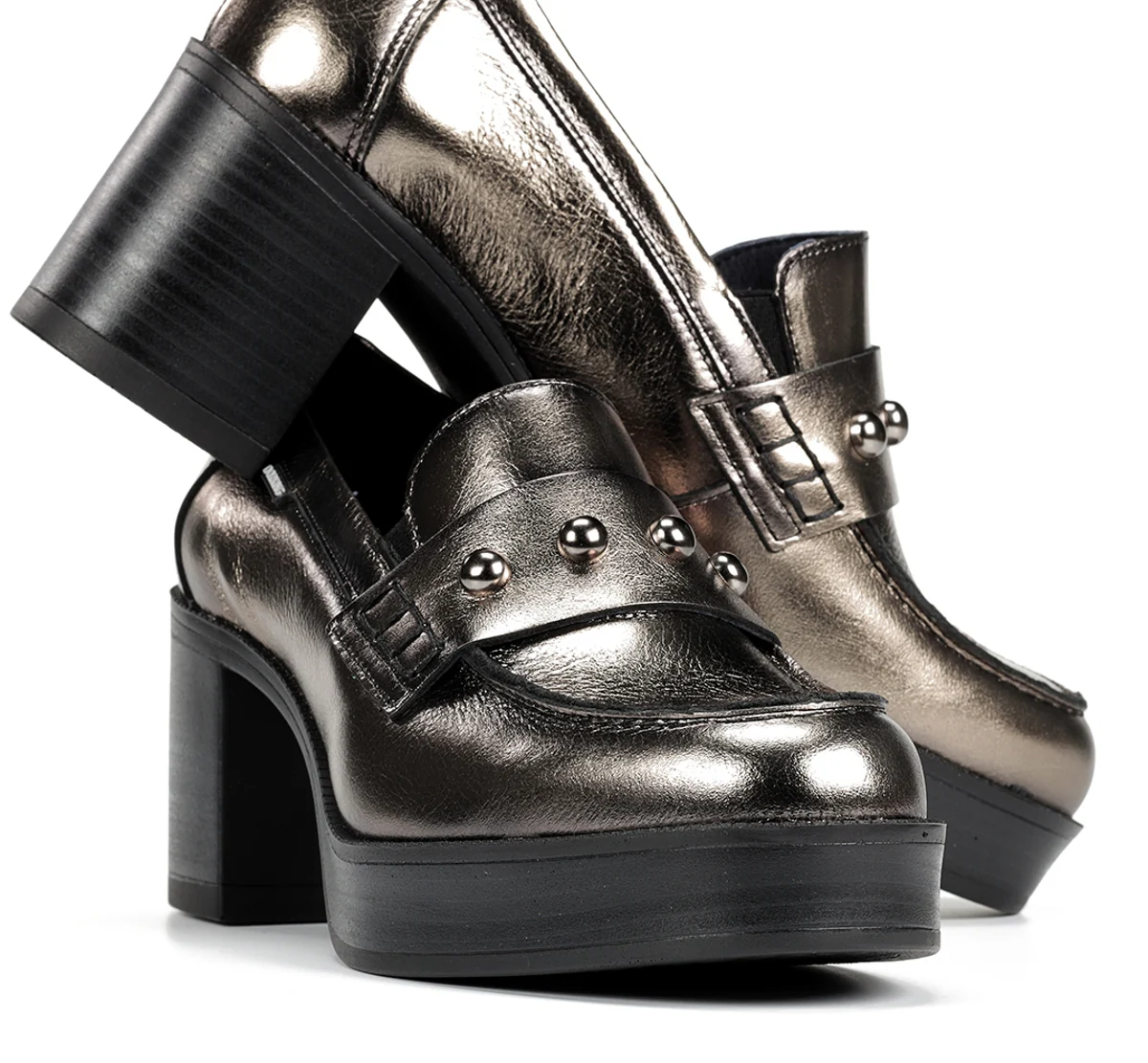 BOWY D9586 Mocassin Argent - Image 7