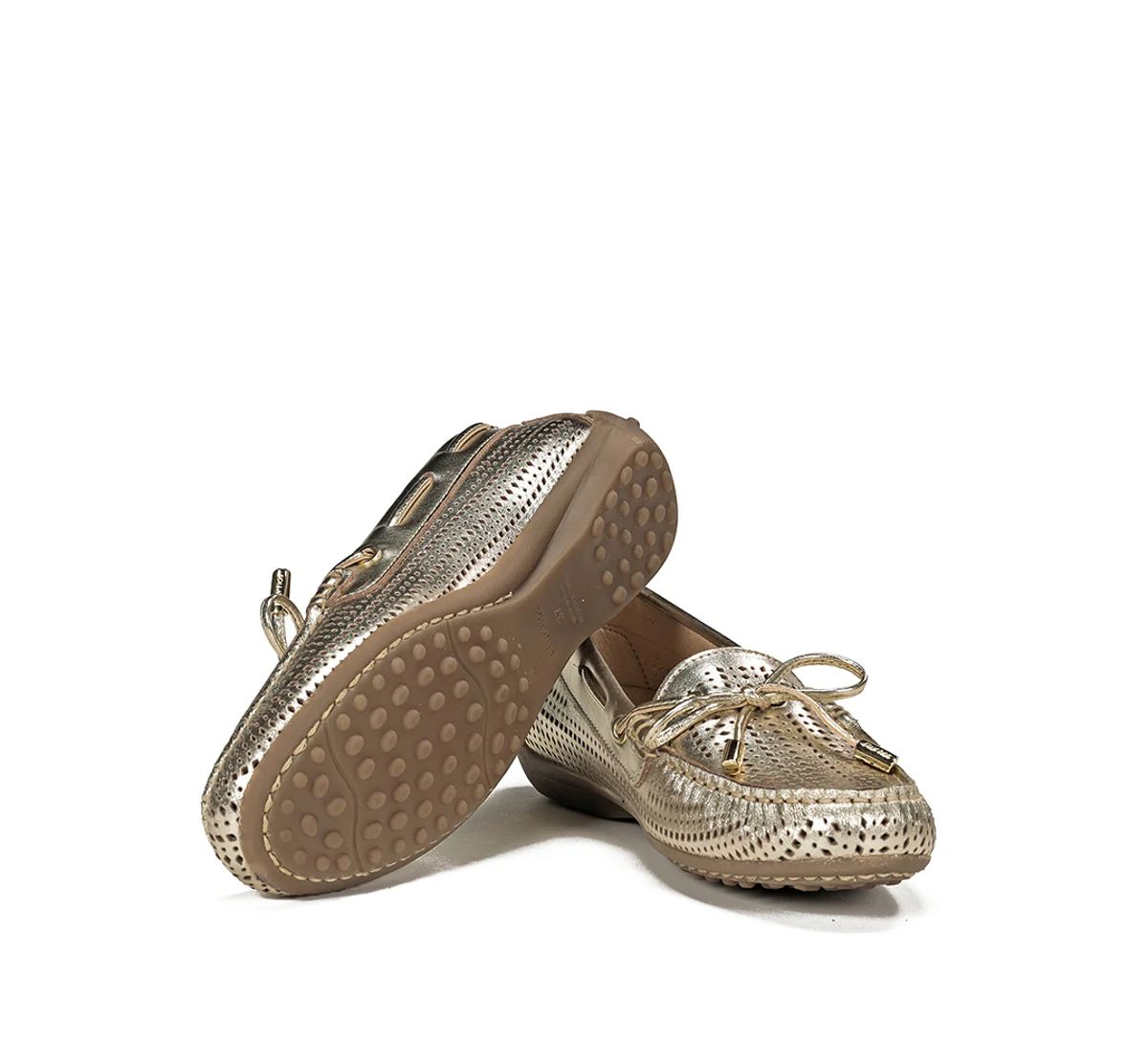 BRUNI F1428 Mocassin Dorée - Image 4