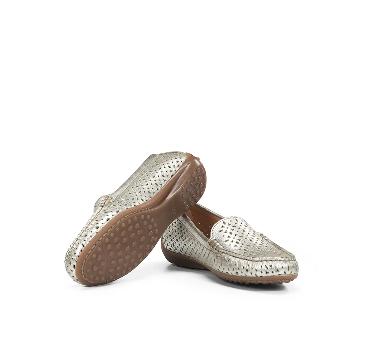 BRUNI F2157 Mocassin Argent - Image 4