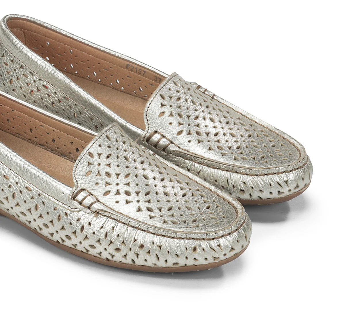 BRUNI F2157 Mocassin Argent - Image 6