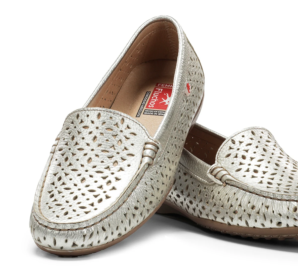 BRUNI F2157 Mocassin Argent - Image 7