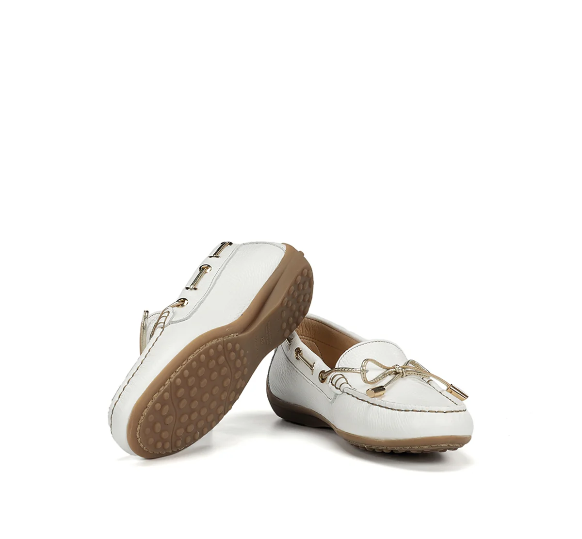 BRUNI F2158 Mocassin Blanc - Image 4
