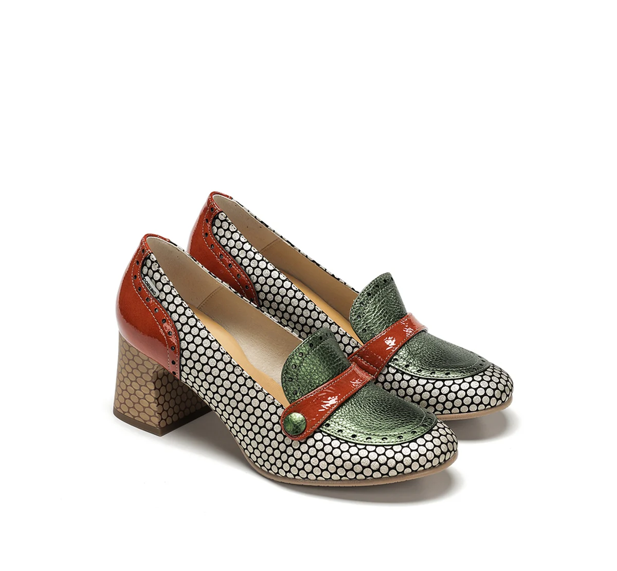 DACI D9676 Mocassin Verte - Image 4