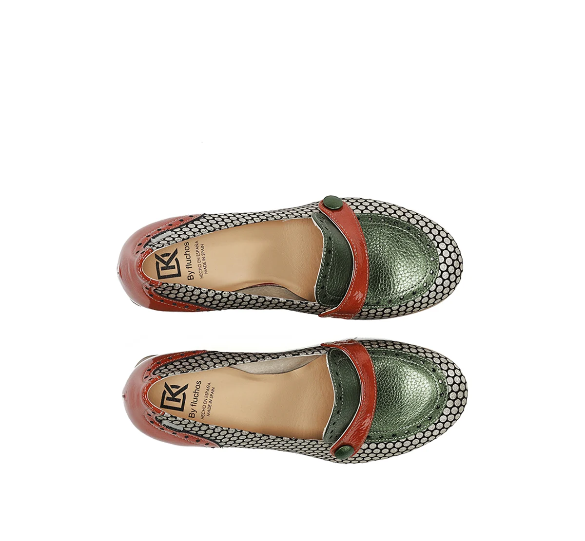 DACI D9676 Mocassin Verte - Image 5