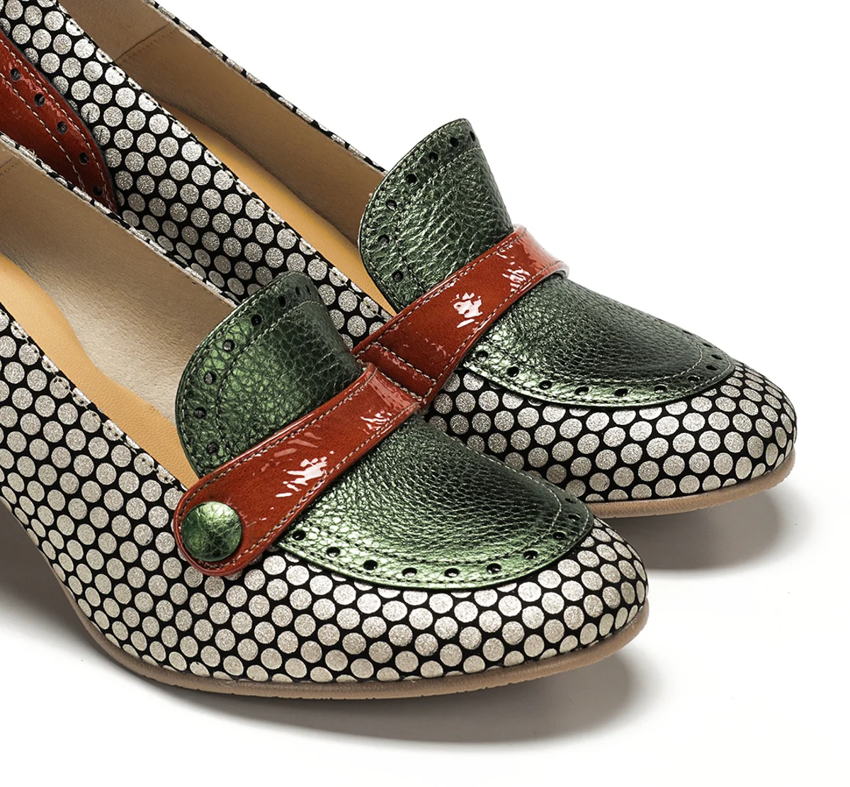DACI D9676 Mocassin Verte - Image 6