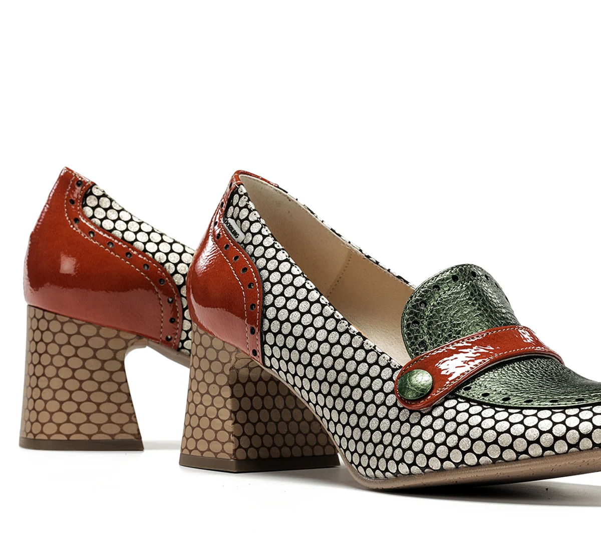 DACI D9676 Mocassin Verte - Image 7