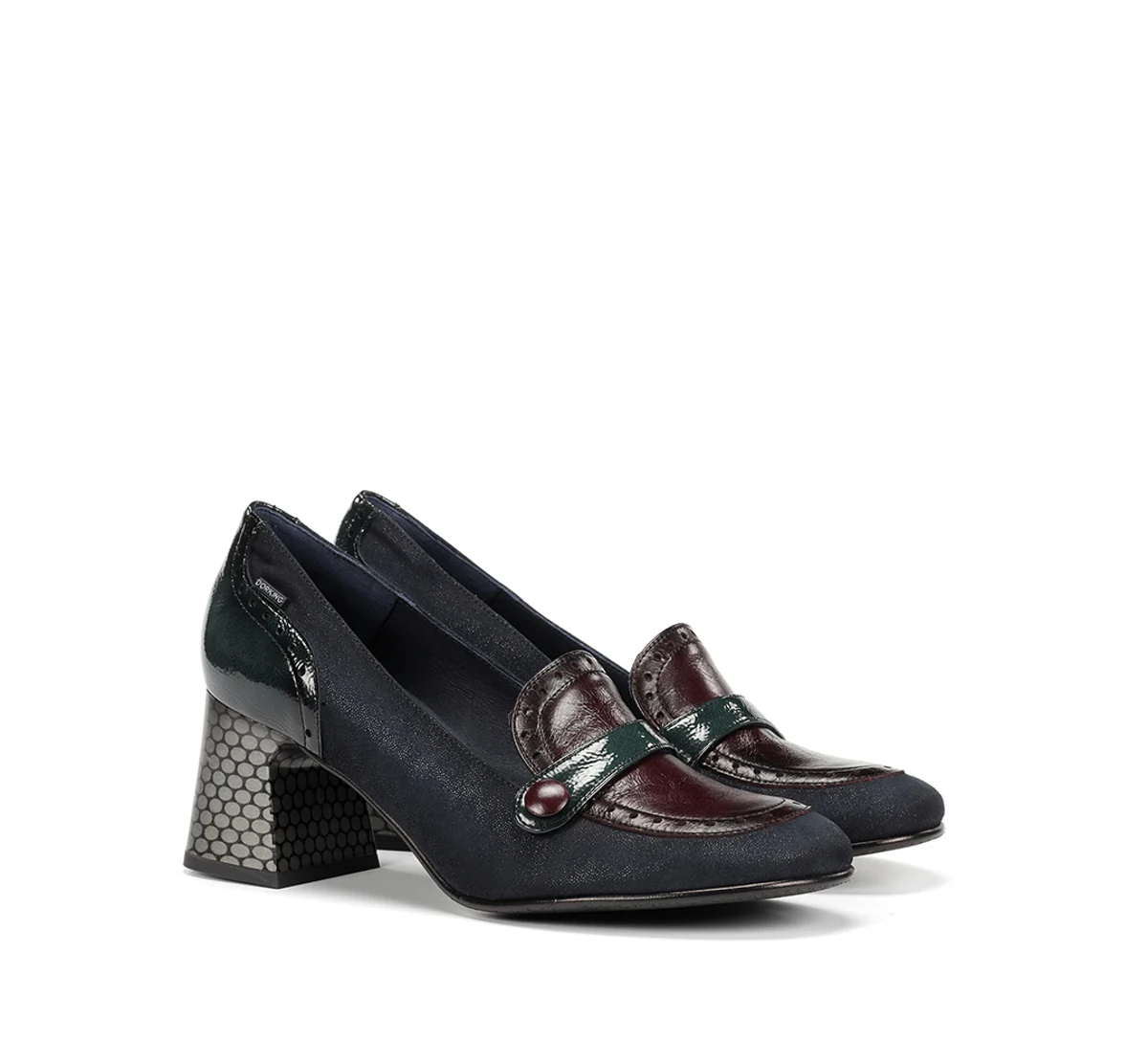 DACY D9614 Mocassin Bleu - Image 2