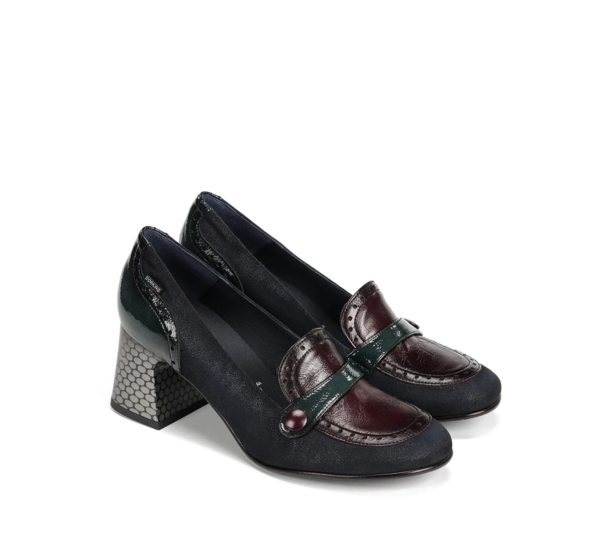 DACY D9614 Mocassin Bleu - Image 4