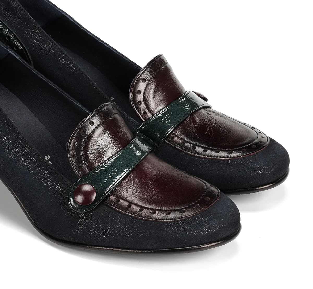 DACY D9614 Mocassin Bleu - Image 6