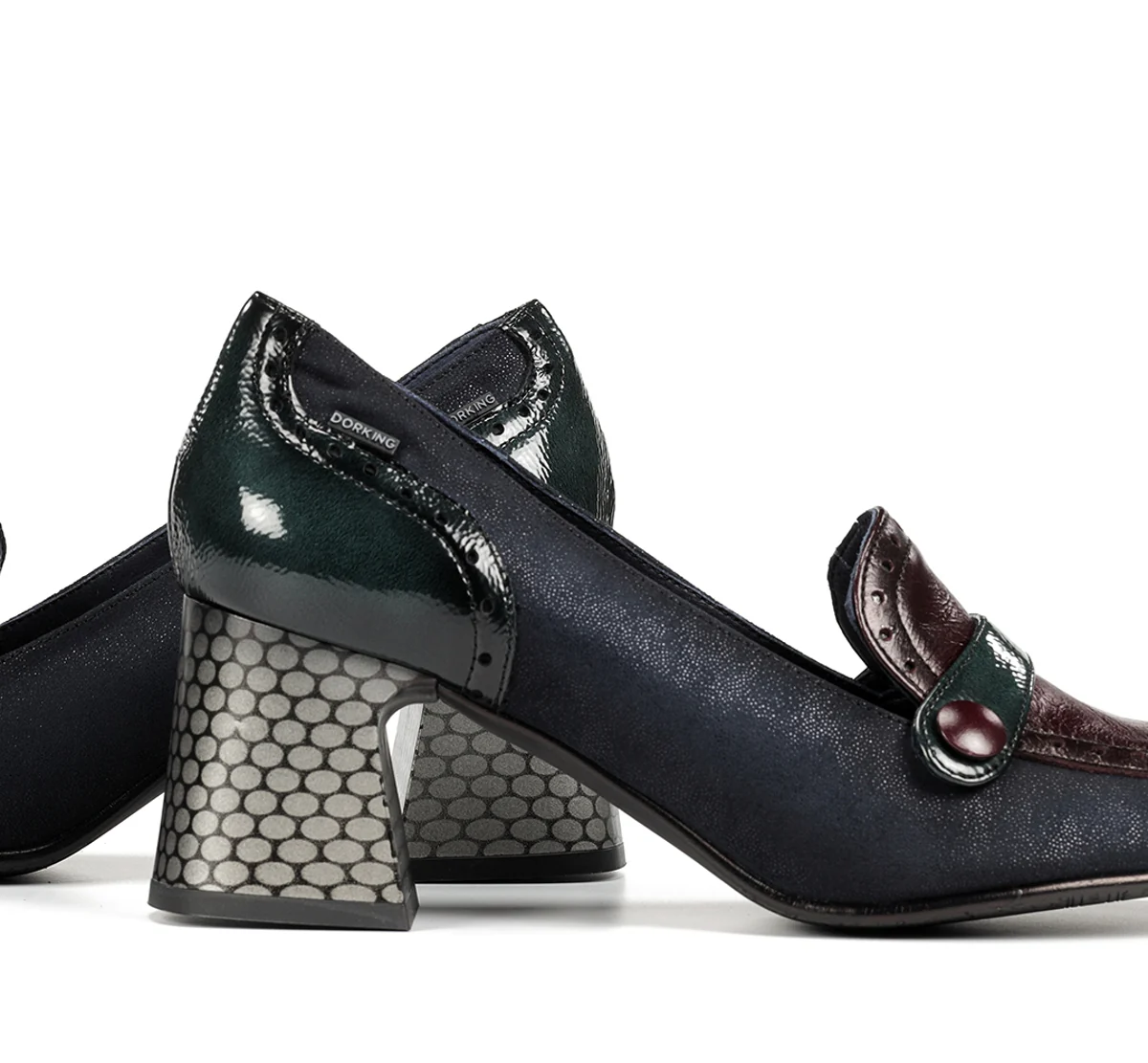 DACY D9614 Mocassin Bleu - Image 7