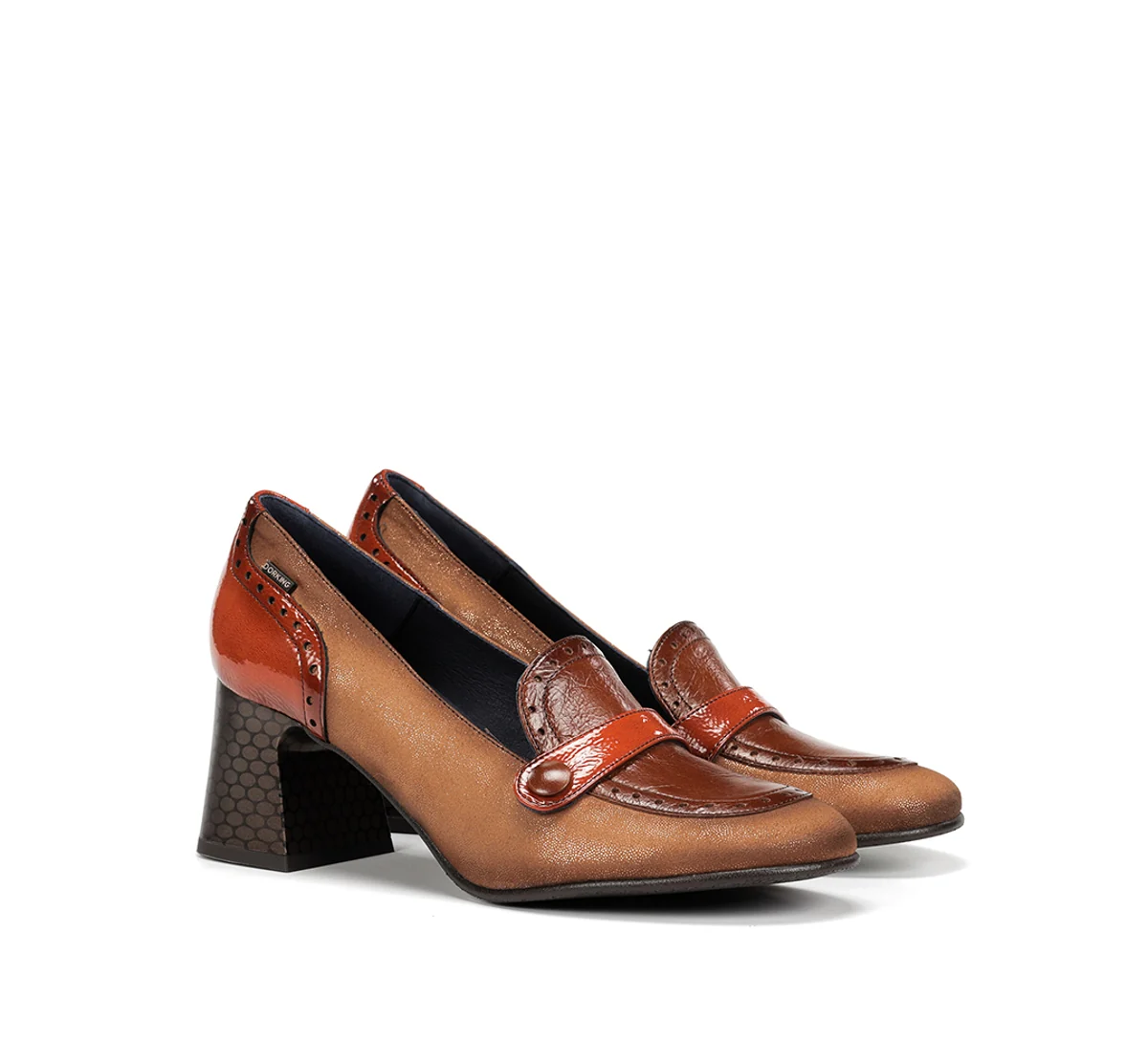 DACY D9614 Mocassin Brun - Image 2
