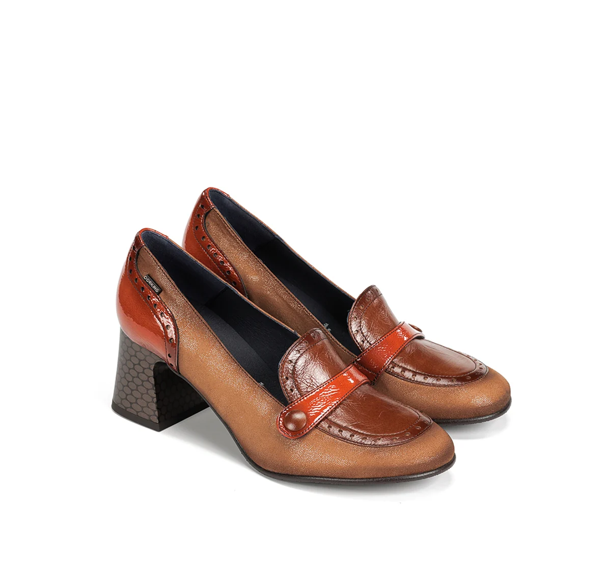 DACY D9614 Mocassin Brun - Image 4