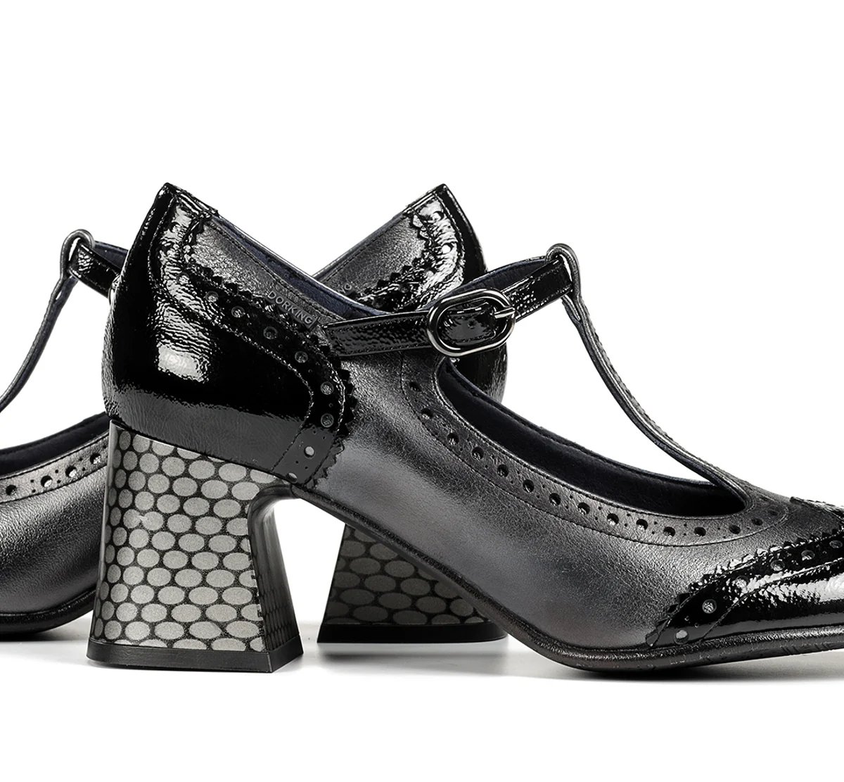 DACY D9618 Chaussure Grise - Image 7