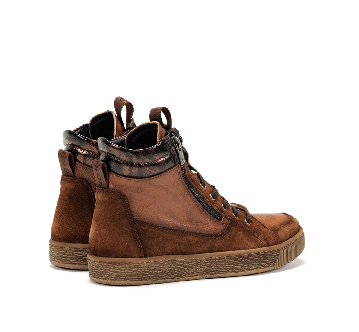 DELI D8910 Botte Brun - Image 3