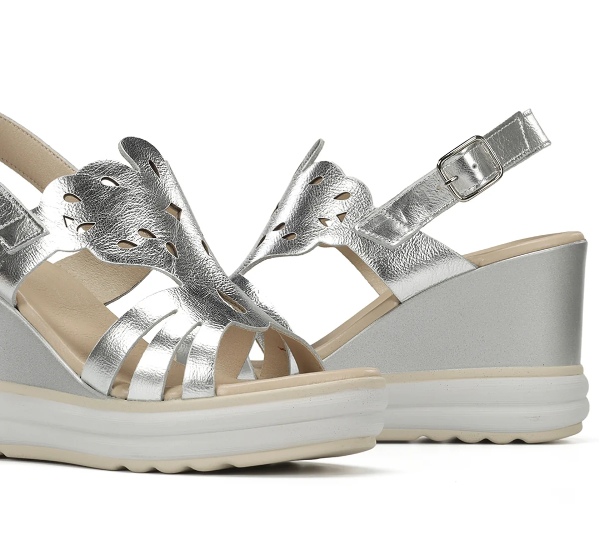 DIANE D9697 Sandale Argent - Image 7