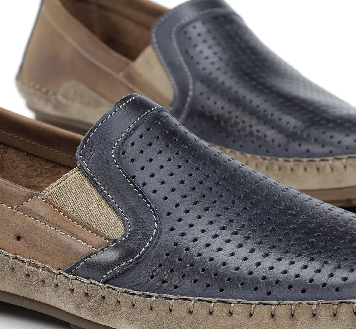 DORIAN F1172 Slip On Bleue - Image 6