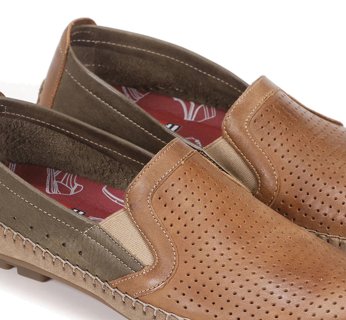 DORIAN F1172 Slip On Brun - Image 7