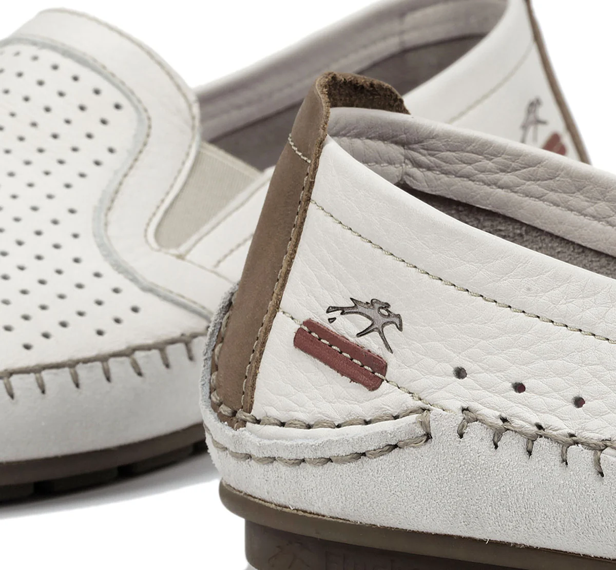 DORIAN F1177 Slip On Blanche - Image 6