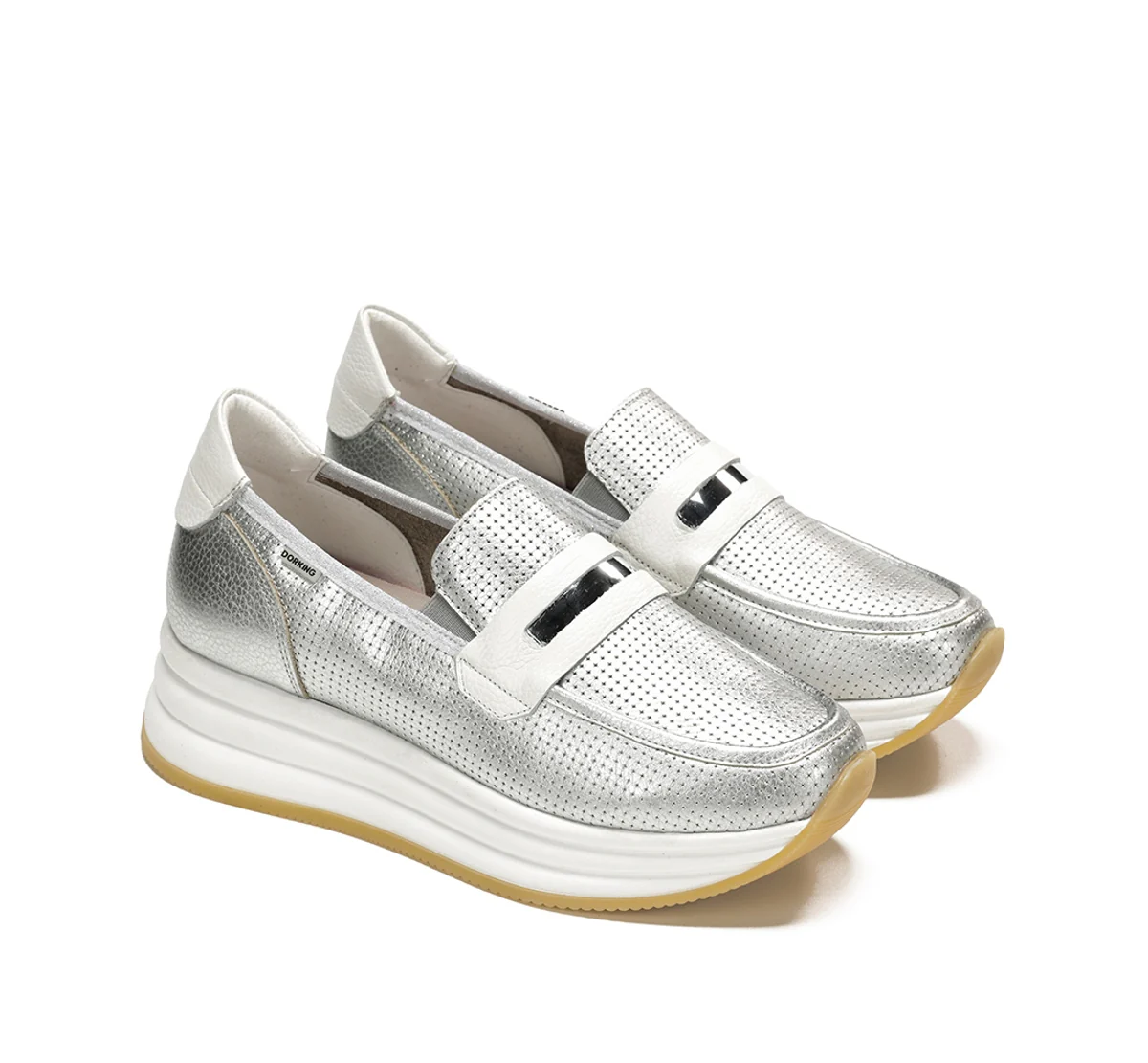 DRAZ D9243 Mocassin Argent - Image 4