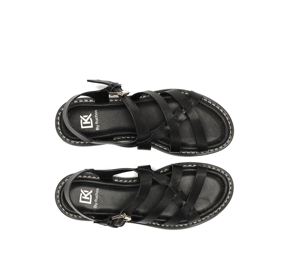 EGA D9730 Sandale Noire - Image 5