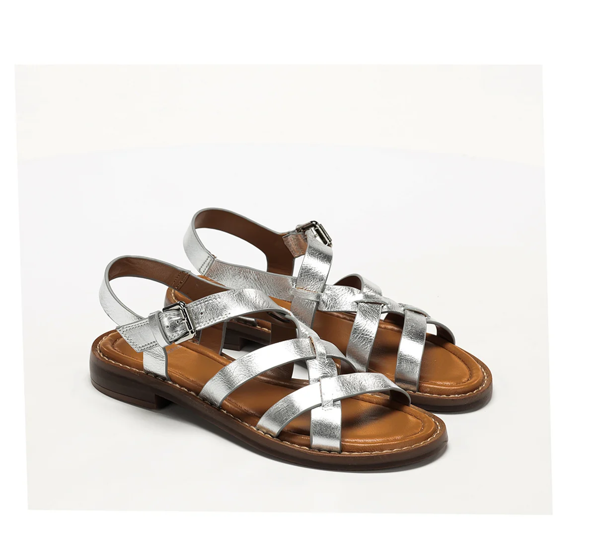 EGA D9730 Sandale Argent - Image 4