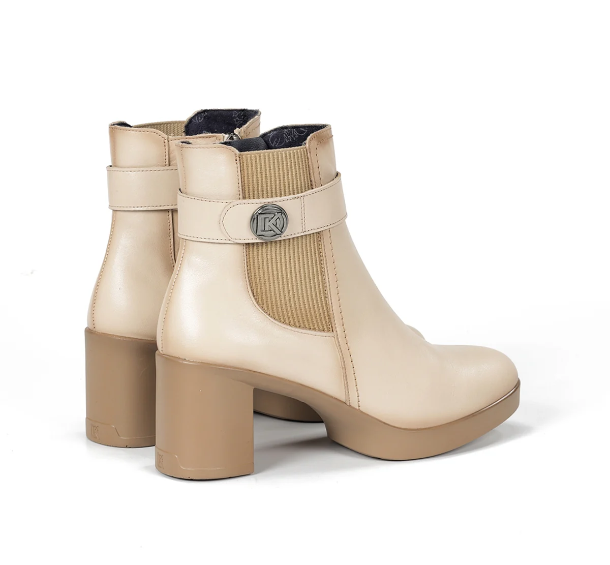 ELITE D9422 Bottine Taupe - Image 4