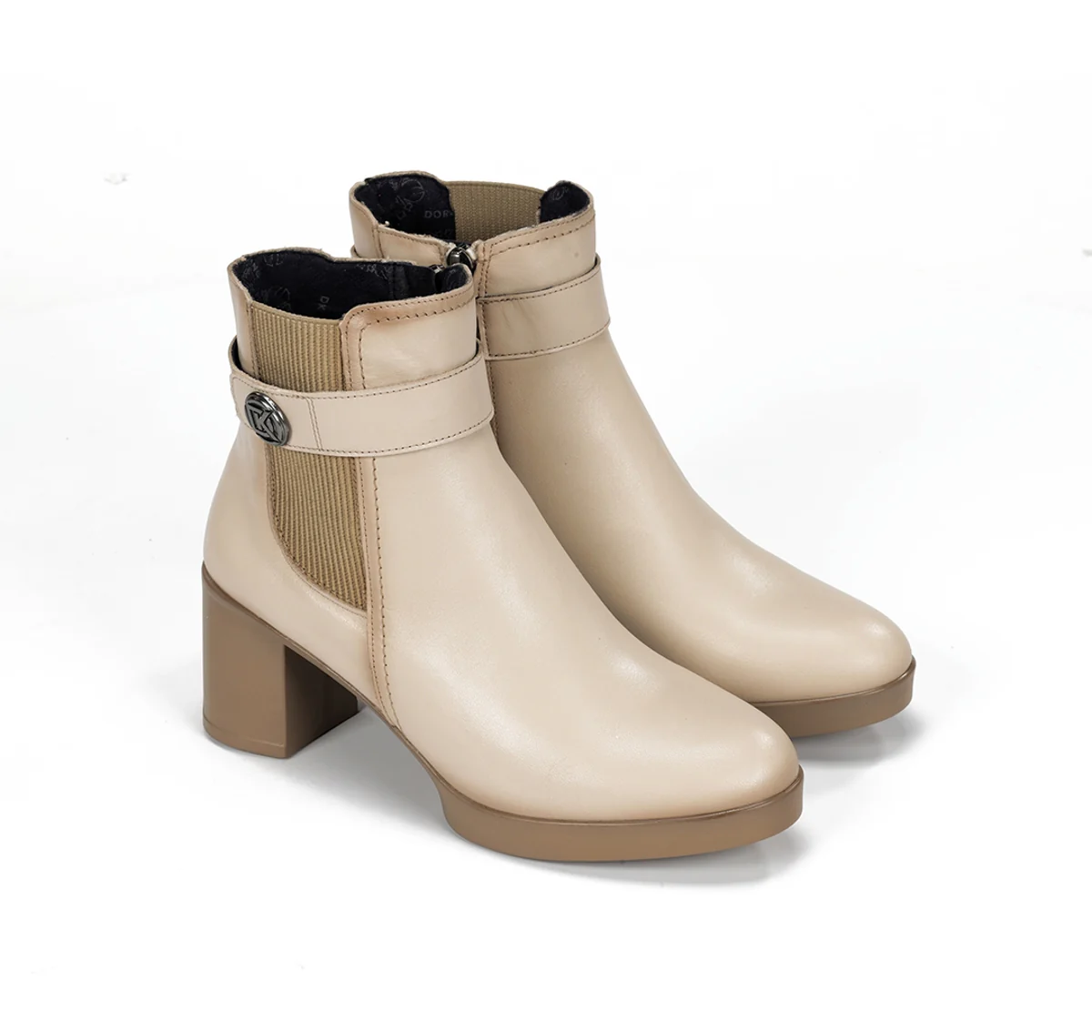 ELITE D9422 Bottine Taupe - Image 5