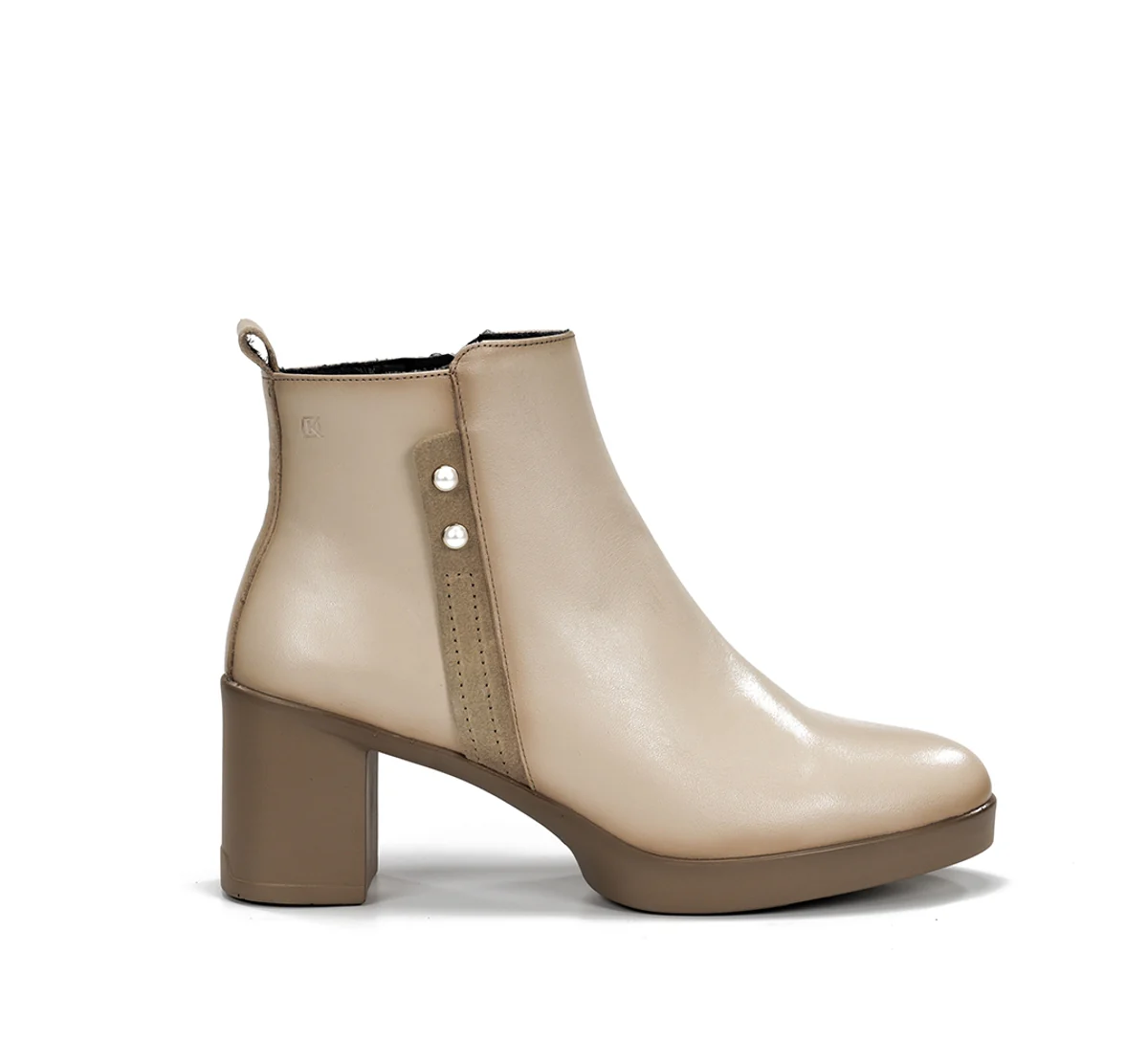 ELITE D9423 Bottine Taupe
