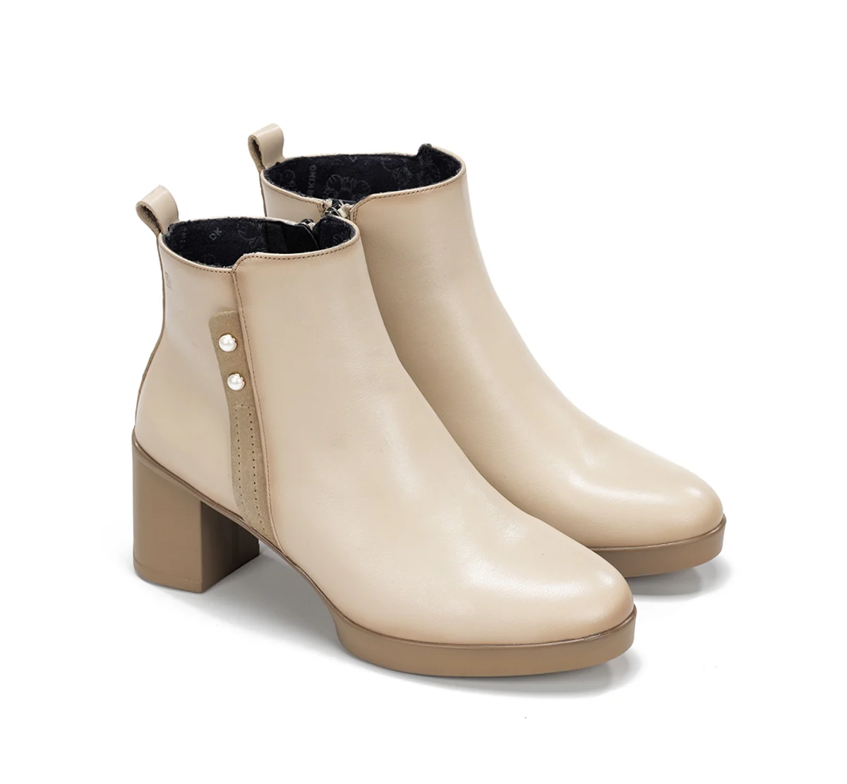 ELITE D9423 Bottine Taupe - Image 4