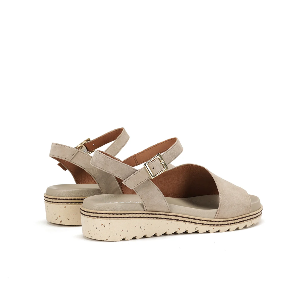ESPE D8771 Sandale Taupe - Image 3