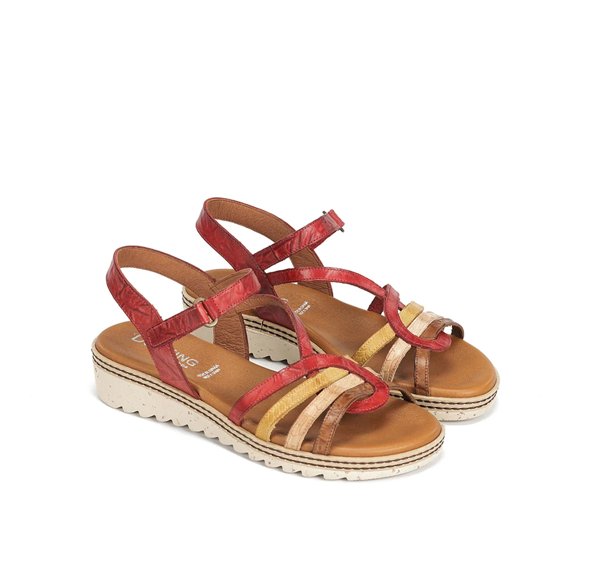 ESPE D9113 Sandale Rouge - Image 4