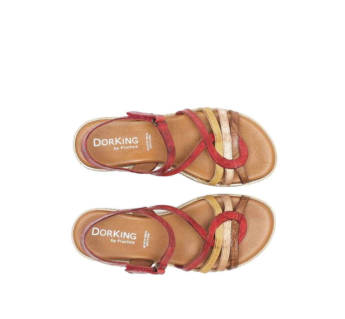 ESPE D9113 Sandale Rouge - Image 5