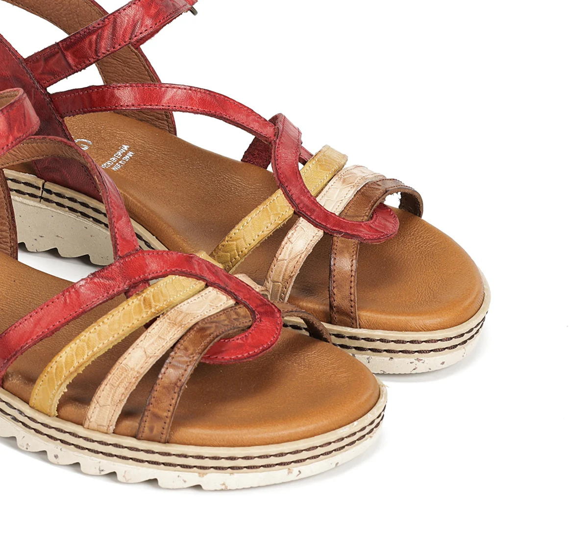 ESPE D9113 Sandale Rouge - Image 6