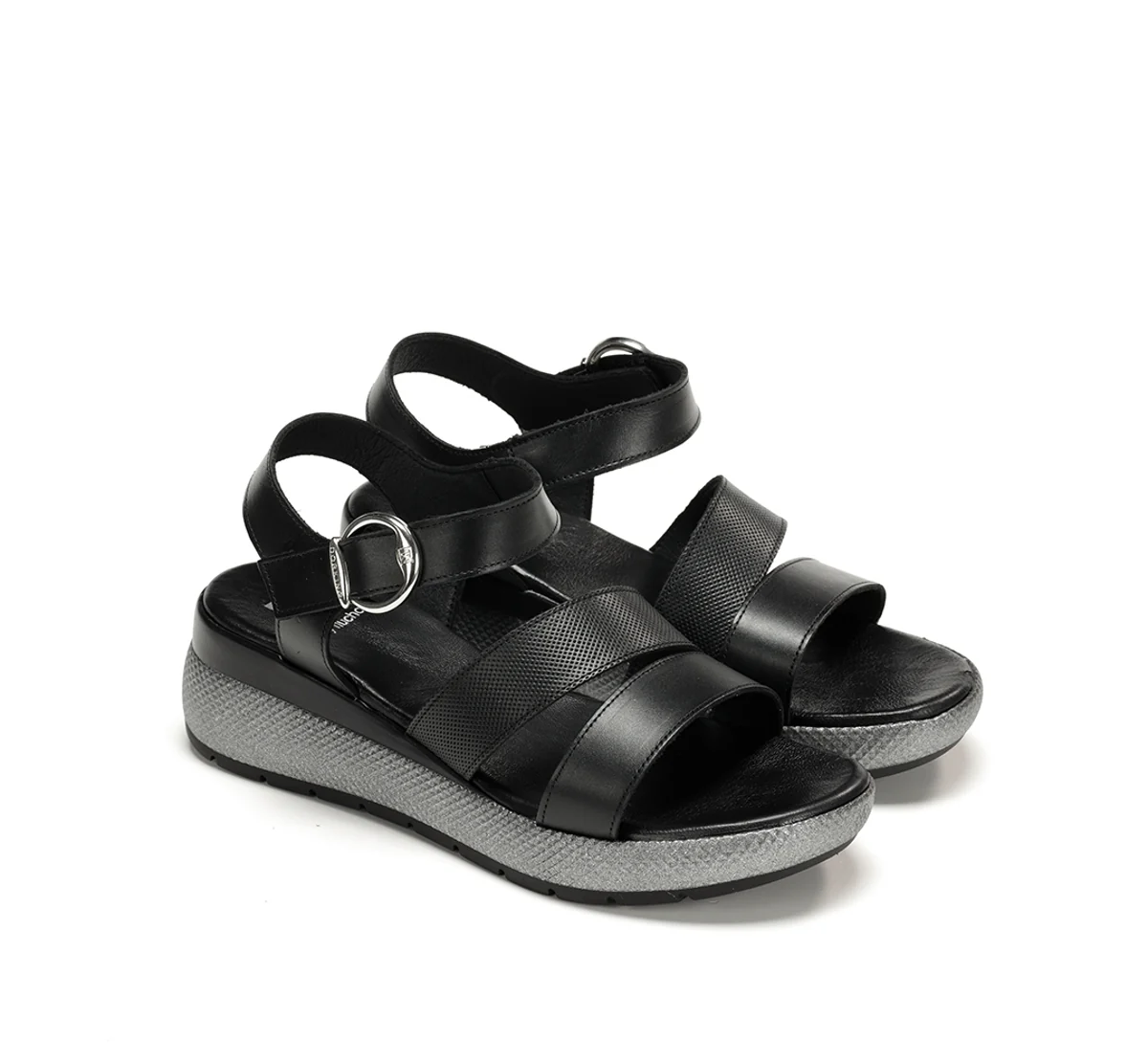 EVER D9313 Sandale Noire - Image 4
