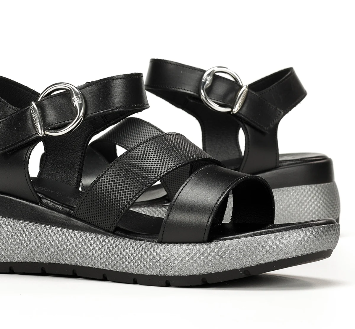 EVER D9313 Sandale Noire - Image 7