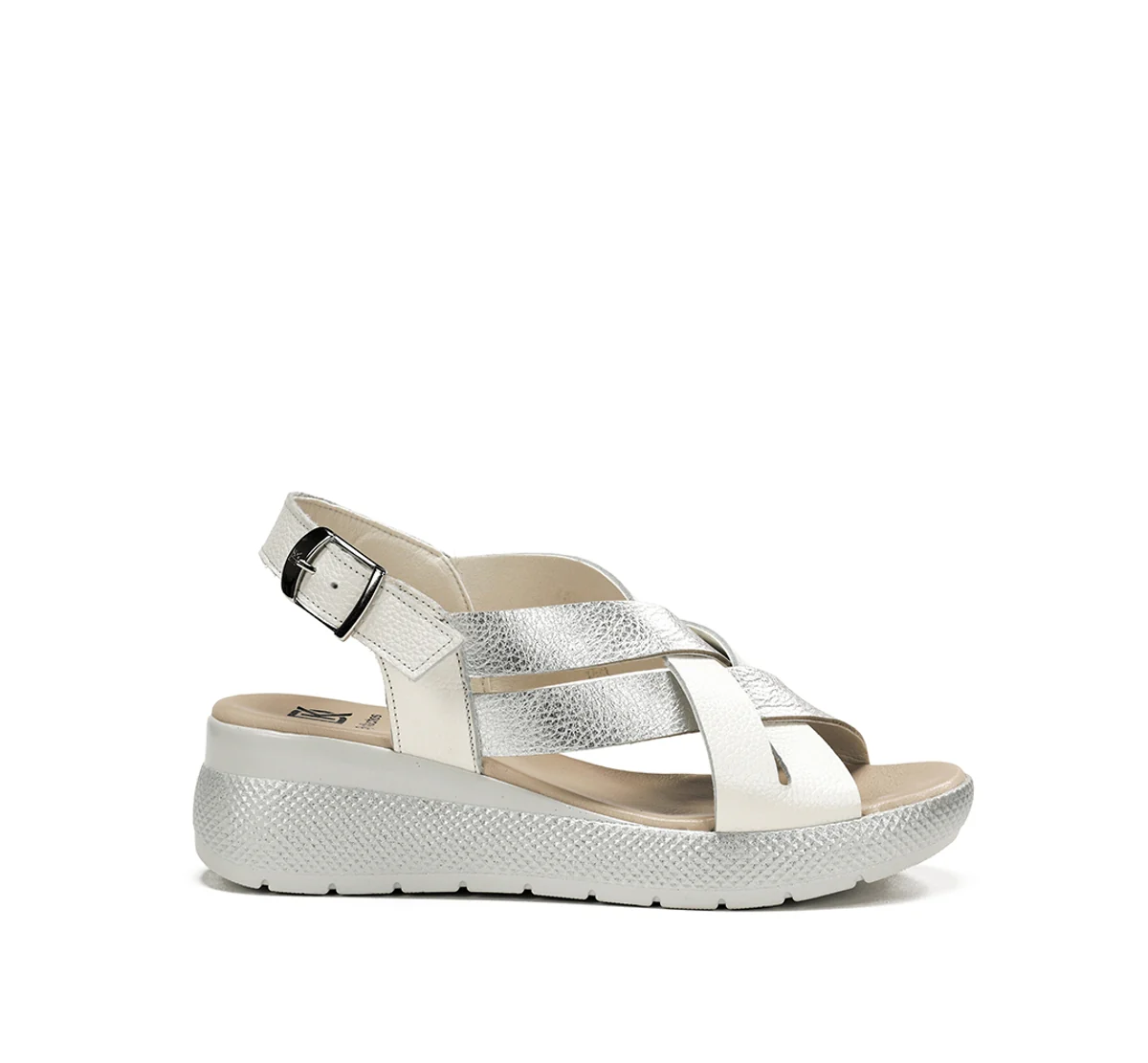 EVER D9316 Sandale Argent