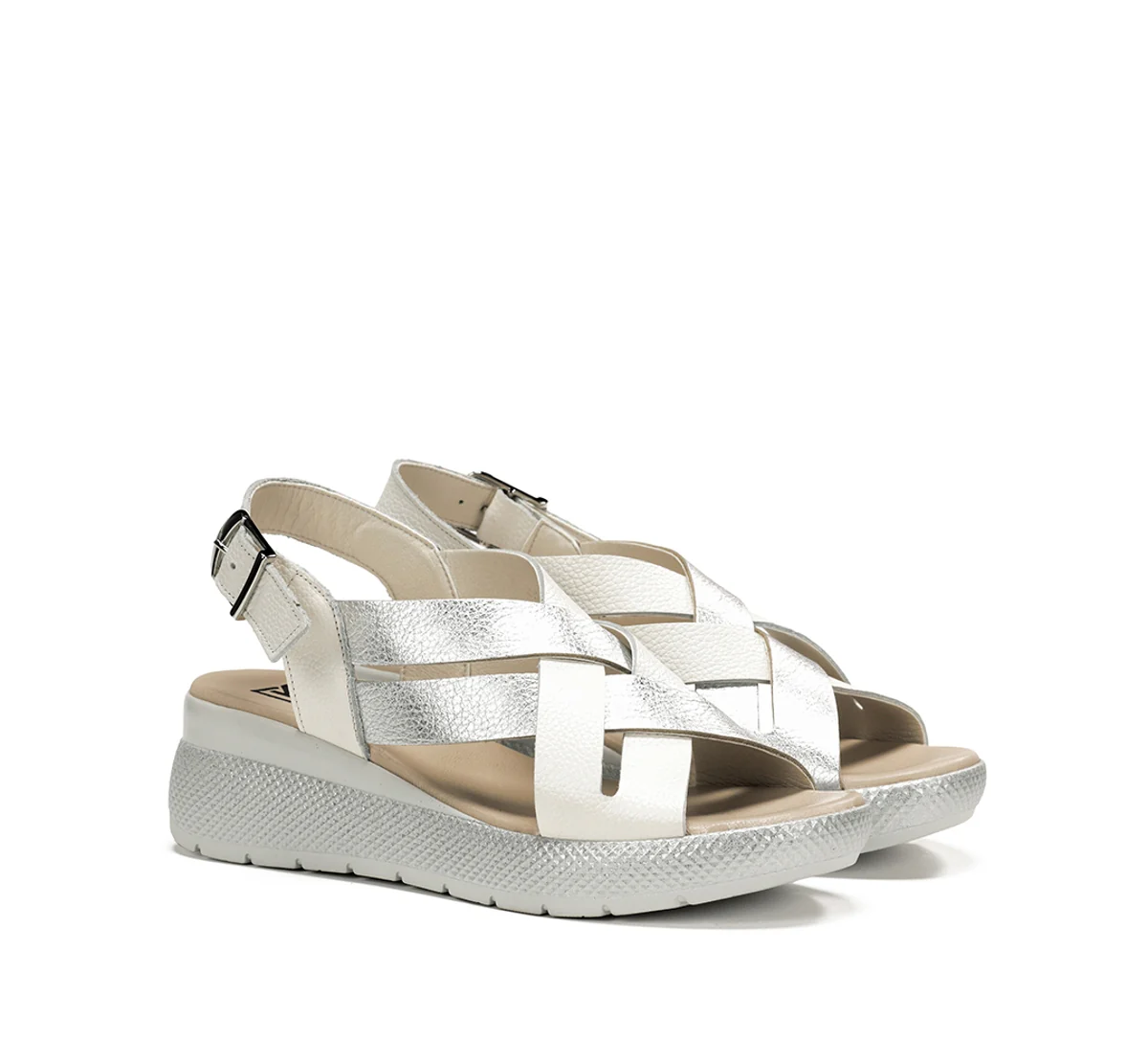 EVER D9316 Sandale Argent - Image 2