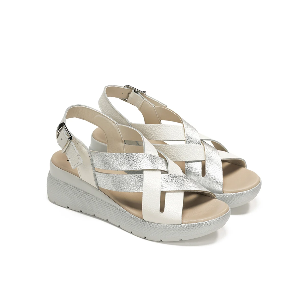EVER D9316 Sandale Argent - Image 4