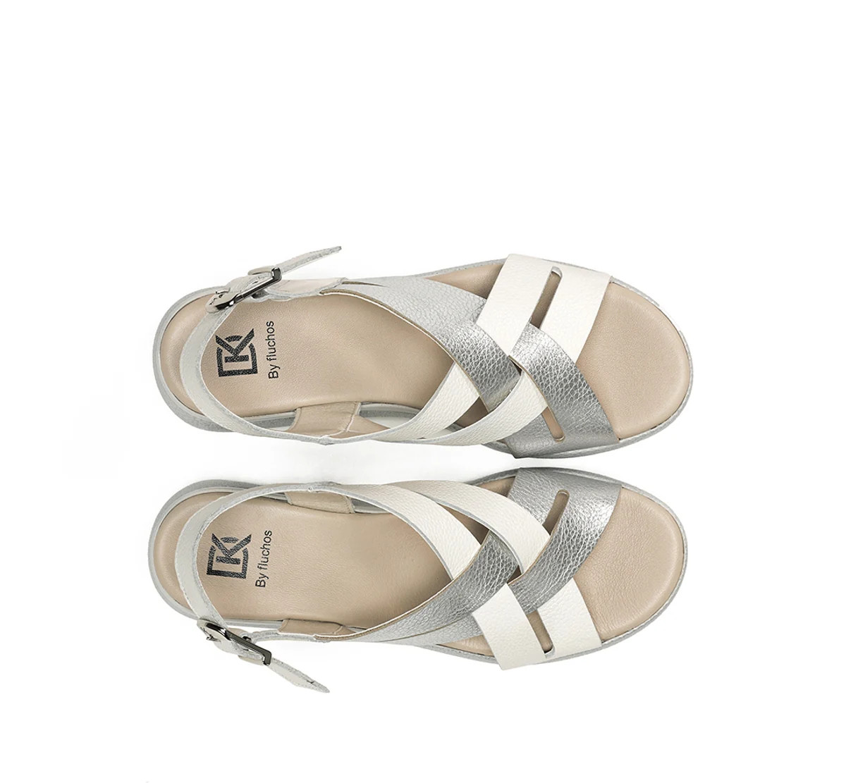 EVER D9316 Sandale Argent - Image 5
