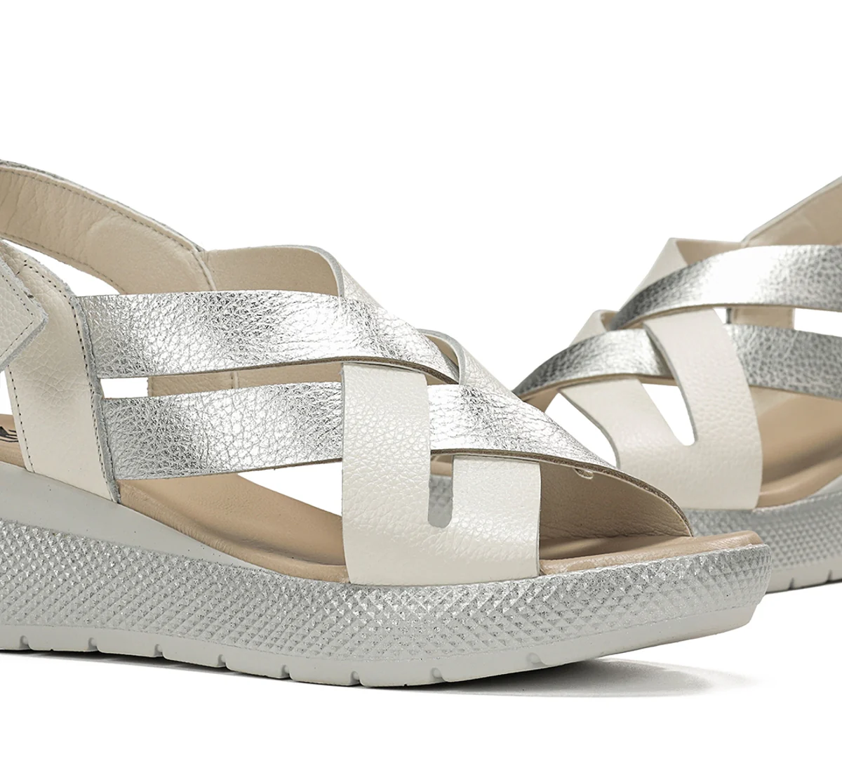 EVER D9316 Sandale Argent - Image 7