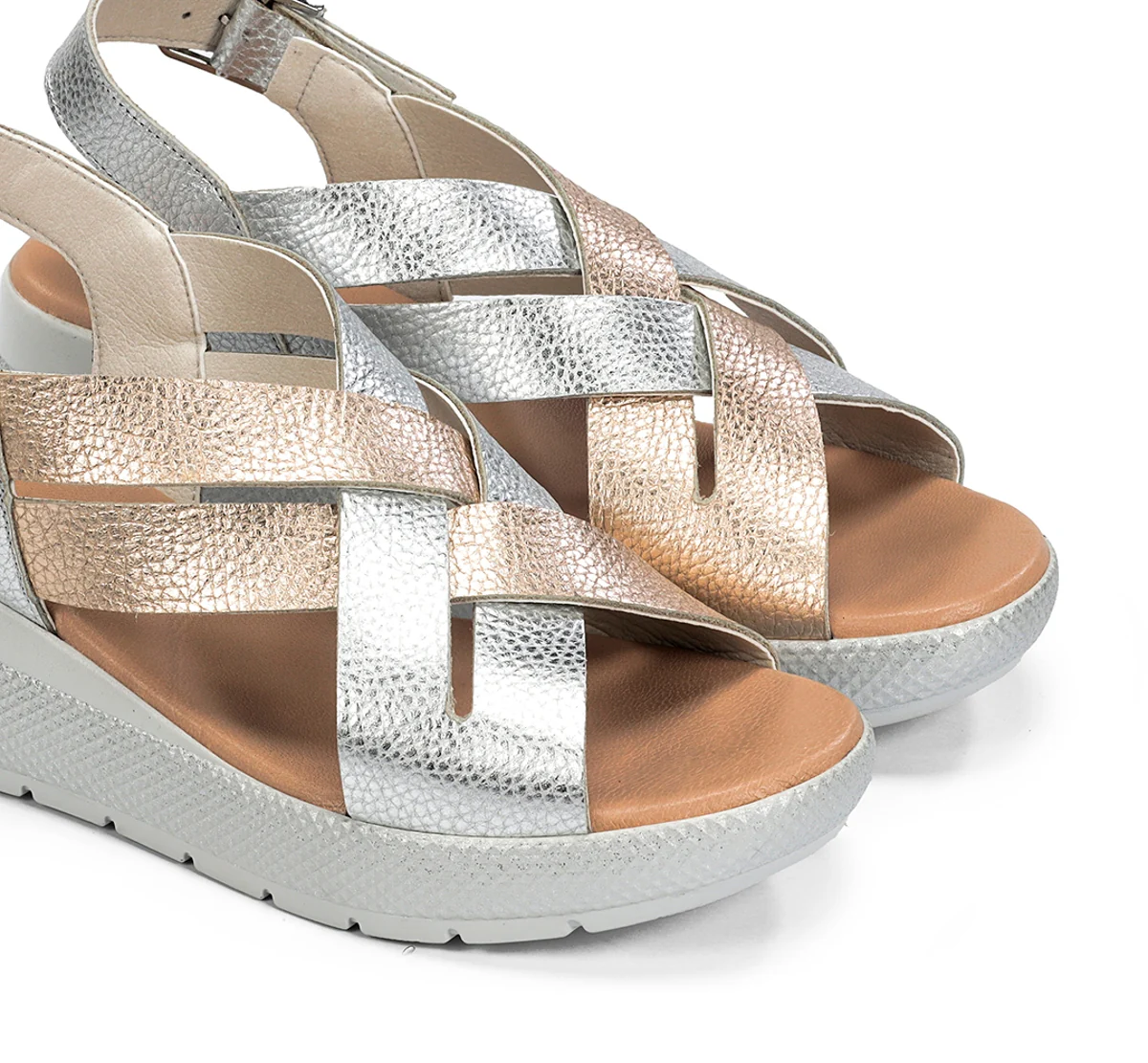 EVER D9316 Sandale Argent - Image 13