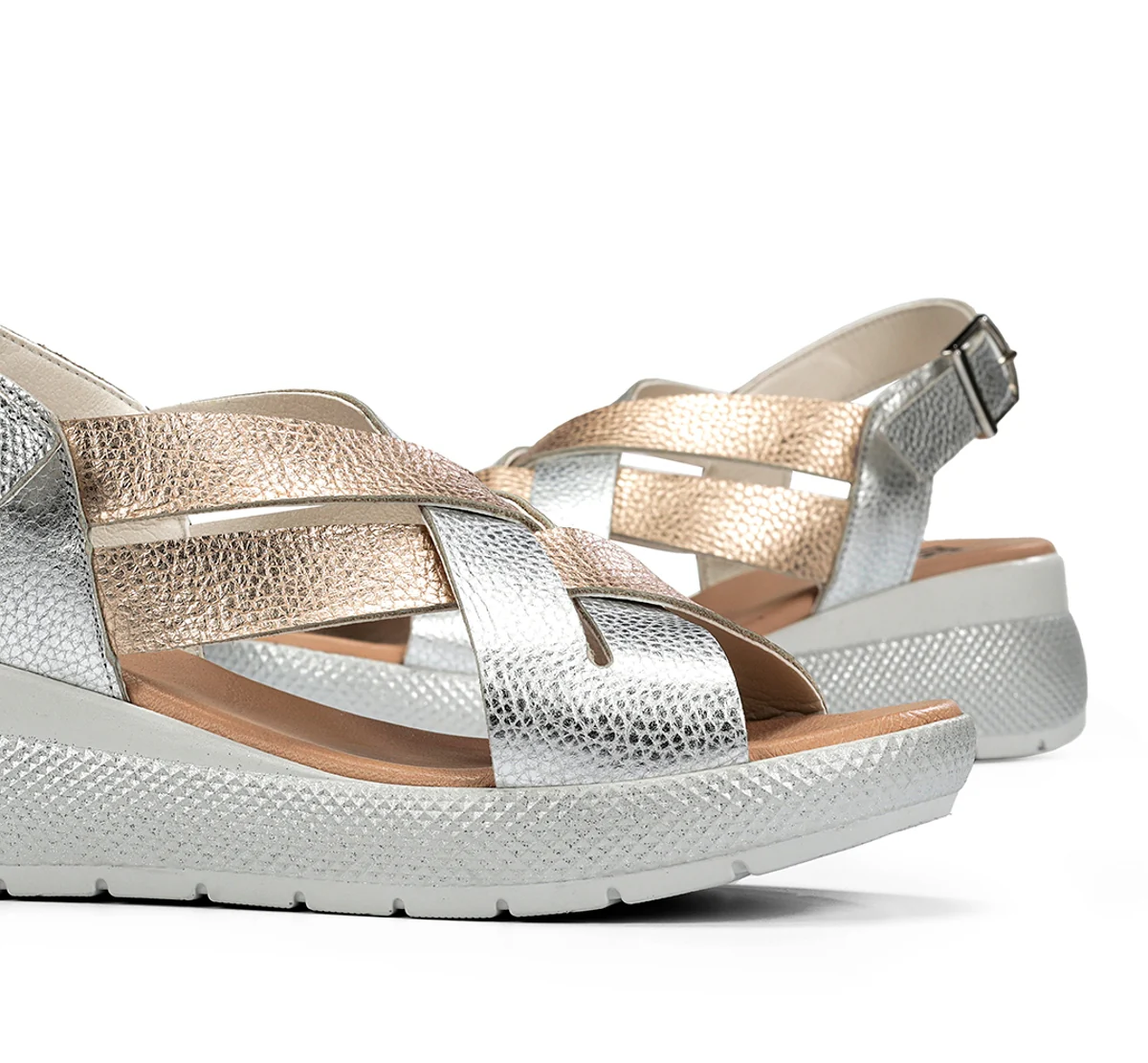 EVER D9316 Sandale Argent - Image 14