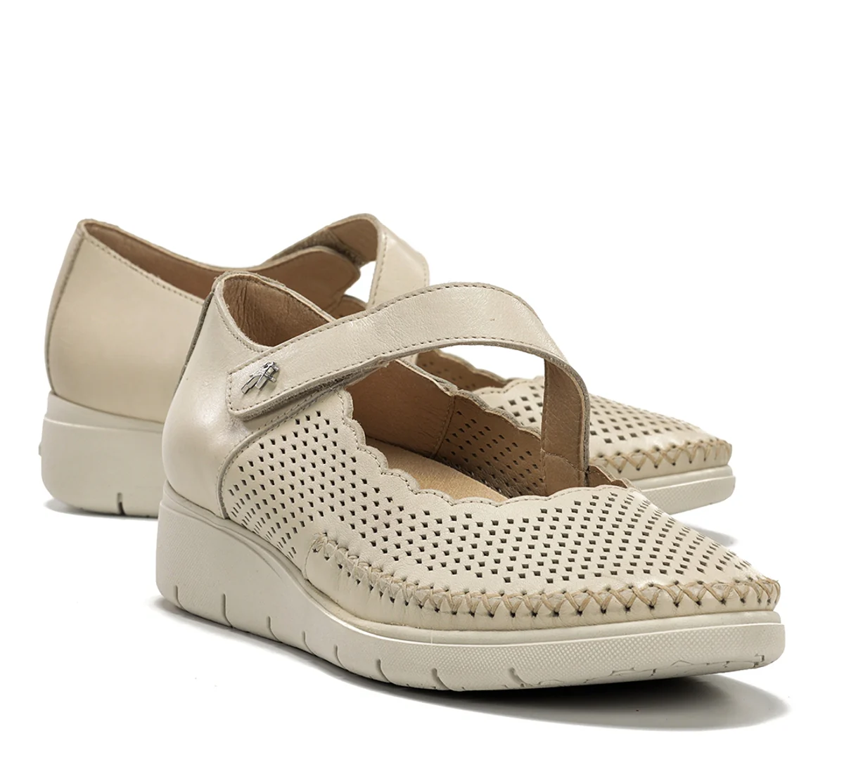 FLUVIA F2423 Chaussure Taupe - Image 7